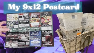 The Postcard// 9x12" Inch Postcard Business