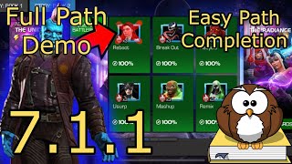 Full Run Through of 7.1.1 Reboot - Easy Path - 2024 - MCOC