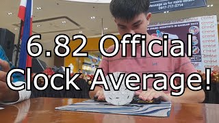 6.82 Official Clock Average!