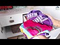 saree closet organization how to organize sarees suits lehengas with english subtitles