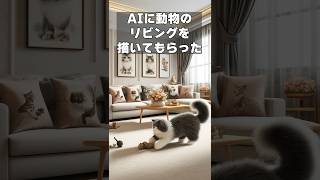 動物のリビング#生成ai #aiart #インテリア雑貨 #動物好き #リビング#shorts