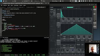 VSTPlugin, SuperCollider, and ddwChucklib/livecode