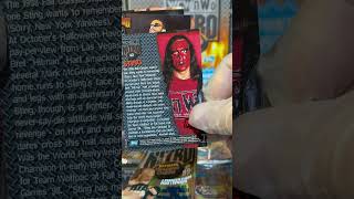 1999 Topps WCW wrestling card Pack Opening Pulled a Sweet Blood Faced STING card