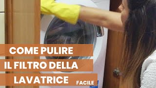 ELIMINA IL CATTIVO ODORE DALLA LAVATRICE