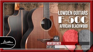 Lowden F50C with Bevel and Sinker Redwood over African Blackwood | 4K