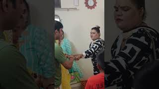 Bhai Bhabi are taking the Blessings of Kinners #shorts #kinner #kinnar_dance