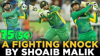 Shoaib Malik Plays a Fighting Knock | Pakistan vs England | 3rd T20I 2015 | PCB | MA2A