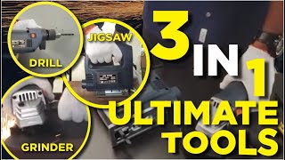 hero gadget ultimate tools 3 in 1, drill, grinder, jigsaw