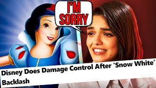 Disney Does DESPERATE DAMAGE CONTROL After Rachel Zegler DESTROYS Snow White AGAIN!