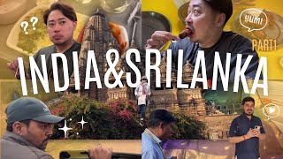 【旅行vlog】インド\u0026スリランカ9泊12日PART1 虎🐅寺院🛕カレー🍛腹下しまくり旅