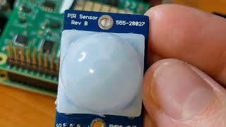 PIR Motion Sensor Raspberry Pi (in 1 minute)