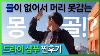 몽골에서 써봤다. 클로란 드라이 샴푸 찐리뷰