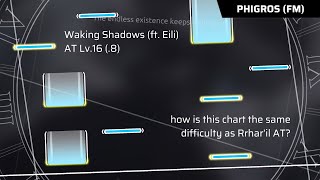 【Phigros Fanmade】 some tips for Waking Shadows (AT Lv.16+)