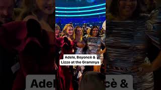 Beyonce, Adele & Lizzo Vibing at the Grammys!!