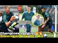 🔥Arsenal Brutal Training in New Champions League Training Kits to Destroy Man United 💪Timber