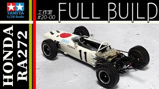 【Full Build】TAMIYA HONDA RA272 1965 MEXICO WINNER Plasticmodel 1/20scalemodel【工作室 20-00】HONDA F1