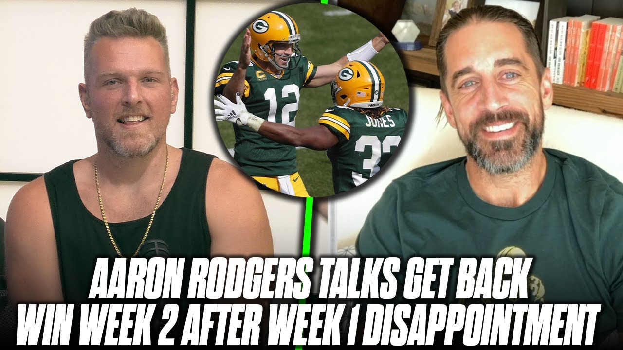 Aaron Rodgers Talks What Changed From Abysmal Week 1 Loss To Dominate ...