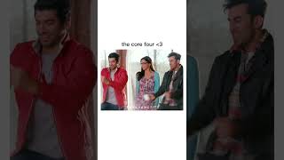 The Core Four✨ Yeh Jawaani Hai Deewani || Ranbir Kapoor • Deepika Padukone • Aditya Roy Kapur #yjhd