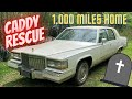 1991 Cadillac Brougham RESCUED but it DIED ☠️ 1,000 miles home 10 years off the road  D’Elegance