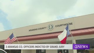 Aransas County District Attorney speaks to 3News regarding the three county law enforcement official