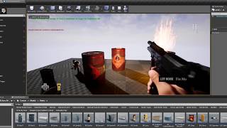 Explosive Barrels Test