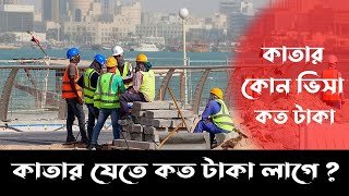 কাতার যেতে কত টাকা লাগে এবং কোন ভিসার কত দাম | Qatar Visa Price