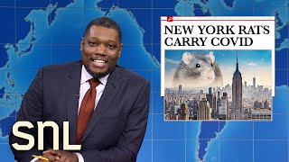 Weekend Update: New York City Rats Carry COVID, Berlin's Topless Pools - SNL