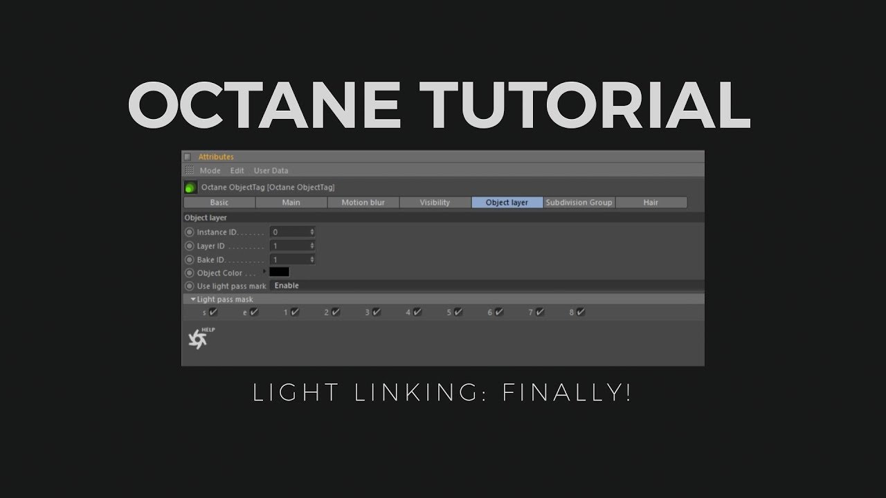 Cinema 4d Octane Tutorial Light Linking Finally Youtube