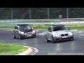 BMW M3 E92 'Competition' vs Mini Cooper