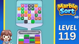 Marble Sort Level 119 Solution Walkthrough