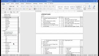 Master Lesson Plan Solution Microsoft Word Google Docs