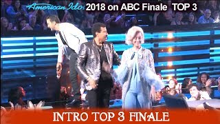 American Idol 2018 Finale Top 3 Intro Behind the Scene  American Idol Finale on ABC