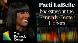 Patti LaBelle backstage at the 45th Kennedy Center Honors