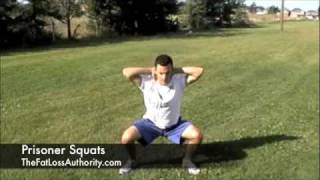 How to Lose Fat with Prisoner Squats