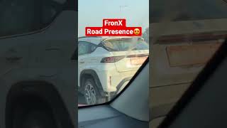 AMAZING ! Maruti Fronx White Road Presence #shorts #marutisuzuki #jimny