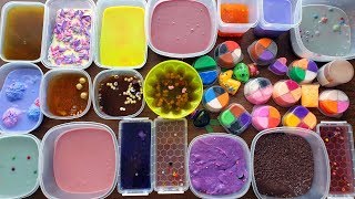 Big Slime smoothie - Satisfying Mixing Old slime with Clay #satisfying