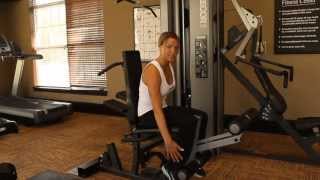 How To Use the Precor S3.45 Leg Extension & Leg Curl