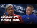 Zahid Hamidi kekal Presiden UMNO, aset Perikatan Nasional menang PRU16