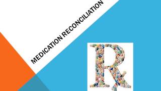 Medication Reconciliation-- Learning Module