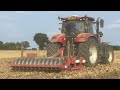 case ih puma 220 hp subsoiling in parham suffolk