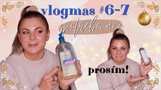 VLOGMAS 6-7 🎅🏼 || Překvapivě pozitivní SPOTŘEBOVÁNO 2.díl ♻️❔