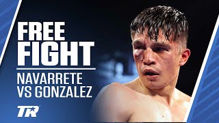 Navarrete Bust Up Gonzalez Eye with Nasty Strikes | Emanuel Navarrete vs Joet Gonzalez | FREE FIGHT