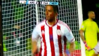 Gol de Lucas Barrios (Argentina vs Paraguay) Semifinal COPA AMÉRICA 2015