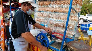 Grilled Dried Squid - Thai Street Food