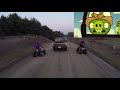 I put Bad Piggies theme over Stromedy getting chased by clowns driving ATV's