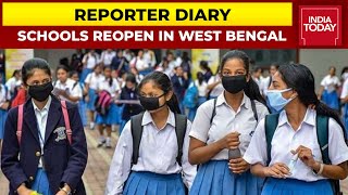 Schools  For Students Of Classes 9 To 12 Reopen In West Bengal | Reporter Dairy