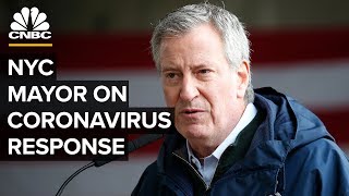 New York City Mayor Bill de Blasio speaks on coronavirus response - 4/30/2020