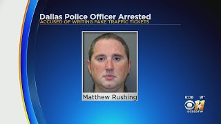 Dallas Police Officer Arrested For Allegedly Writing Fake Tickets