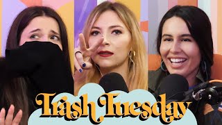 Esther Tries Durian for the First Time | Ep 2 | Trash Tuesday w/ Annie & Esther & Khalyla