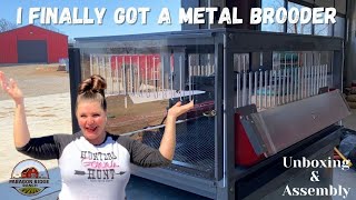 Producers Pride Metal Brooder with Heater Complete Care Brooder: Unboxing & Step by Step Build